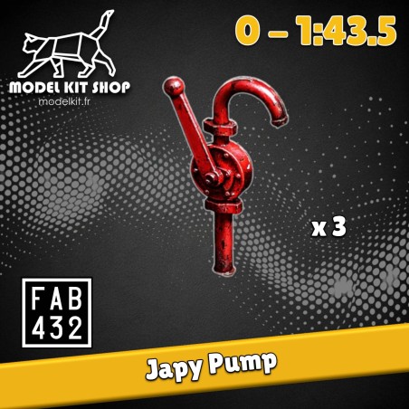 0 (1:43,5) – Japy-Pumpe (x 3)