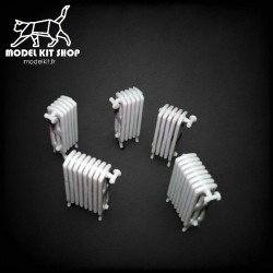 0 (1:43.5) - Radiateurs (5 éléments) - Modelkit.fr