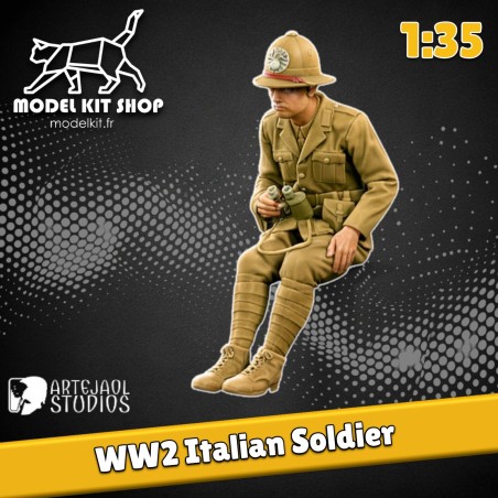 1:35 - WW2 Soldat Italien - Modelkit.fr