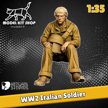 1:35 Series - WW2 Italian Tank Soldier 3