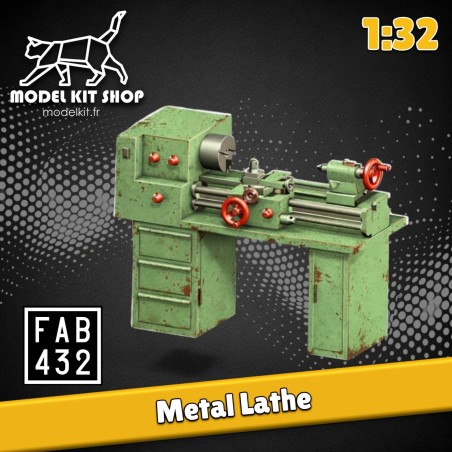 1:32 - Metalldrehmaschine
