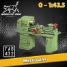 0 (1:43.5) - Metal lathe