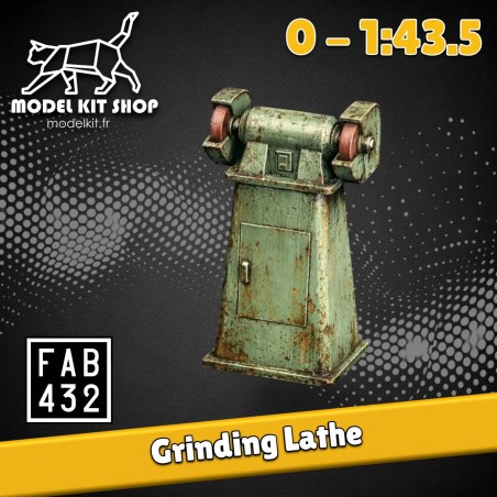0 (1:43.5) - Touret à meuler sur pied - Modelkit.fr