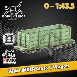 0 (1:43.5) - Wagon WDLR Class C - Modelkit.fr