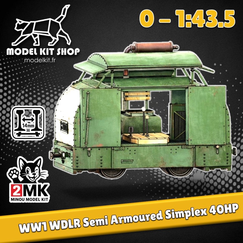 0 (1: 43.5) - WDLR SEMI-PRUGE SIMPTTX 40HP (mit Innenraum)