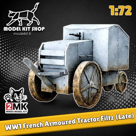 1:72 - WW1 - Tank Prototype Français basé sur le tracteur