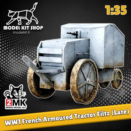 1:35 - WW1 - Tank Prototype French based on the "Filtz" tractor