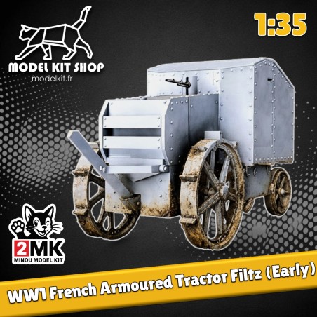 1:35 - WW1 - Tank Prototype Français basé sur le tracteur