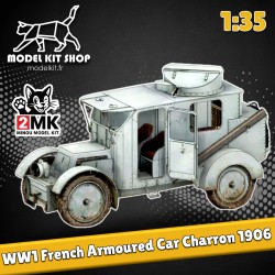 1:35 - Automitrailleuse Charron modèle 1906