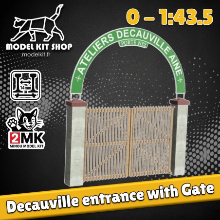 0 (1: 43.5) - Entry of the Decauville workshops