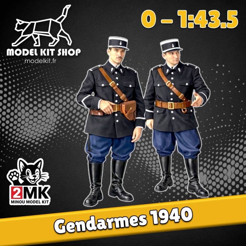 0 (1:43.5) - Gendarmes 1940 - Modelkit.fr