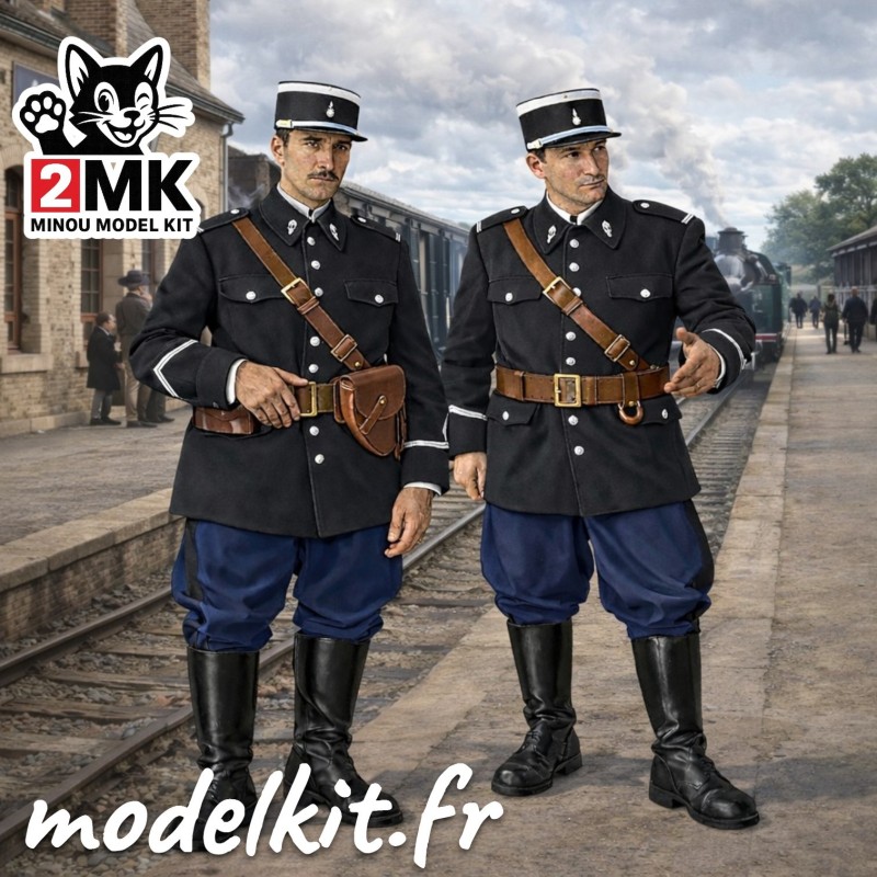 1:35 - Gendarmes 1940 - Modelkit.fr