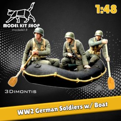 1:48 - WW2 Deutsche Soldaten Auf einem
