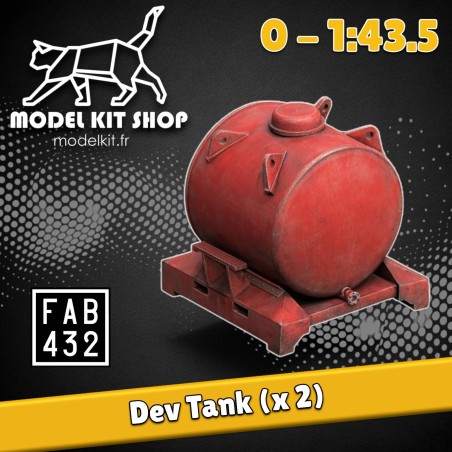 0 (1:43,5) - Citerne DEV (x 2) - Modelkit.fr
