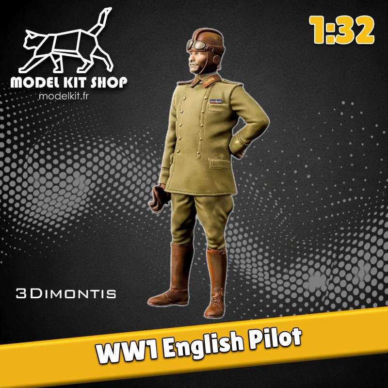 1:32 - WW1 English Pilot