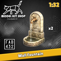 1:32 - Fontaine Murale (x2) - modelkit.fr