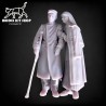 1:35 - WW1 Soldat Français blessé avec Bonne-Soeur - Modelkit.fr
