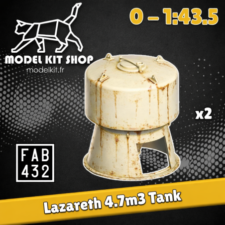 0 (1:43.5) - Container Lazareth 4.7m3