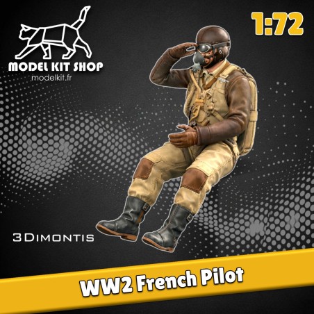 1:72 - WW2 Pilota francese