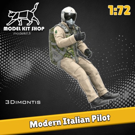 1:72 - Pilote Moderne Italien - Modelkit.fr