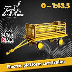 0 (1: 43.5) - AEG Electric Platform Trailer