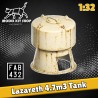1:32 - Container Lazareth 4,7m3 - Modelkit.fr