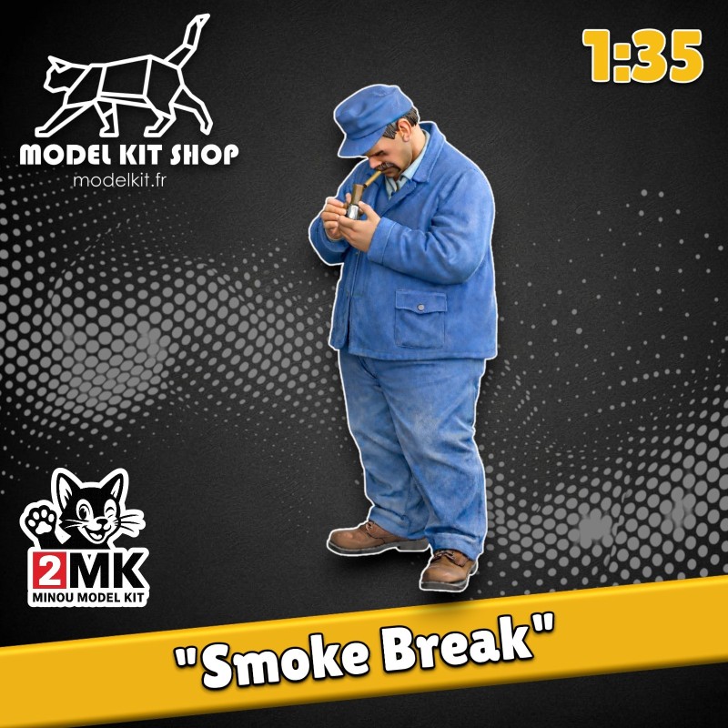 1:35 - Pause clope - Modelkit.fr