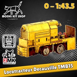 0 (1: 43.5) - Locoter Decauville TMB15