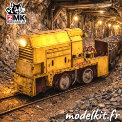 0 (1:43.5) - Locotracteur Decauville TMB15 - Modelkit.fr