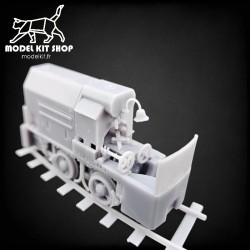 0 (1:43.5) - Locotracteur Decauville TMB15 - Modelkit.fr