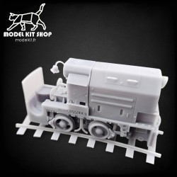 0 (1:43.5) - Locotracteur Decauville TMB15 - Modelkit.fr