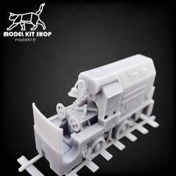 0 (1:43.5) - Locotracteur Decauville TMB15 - Modelkit.fr