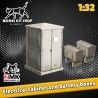 1:32 - Cabinetto elettrico e scatole per batterie per segnali