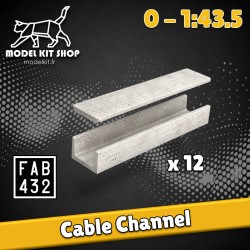 0 (1:43.5) - Cable passage channels (x 12)