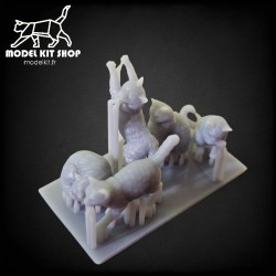 0 (1:43.5) - Les chats - Modelkit.fr