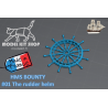 Hachette HMS Bounty - 01 - The rudder wheel