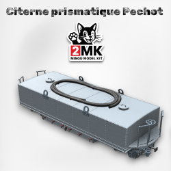 0 (1:43.5) - Citerne à Eau Prismatique de 8m3 Pechot -