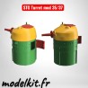 1:35 - WW2 Removable Turret Stg Mod35 / 37