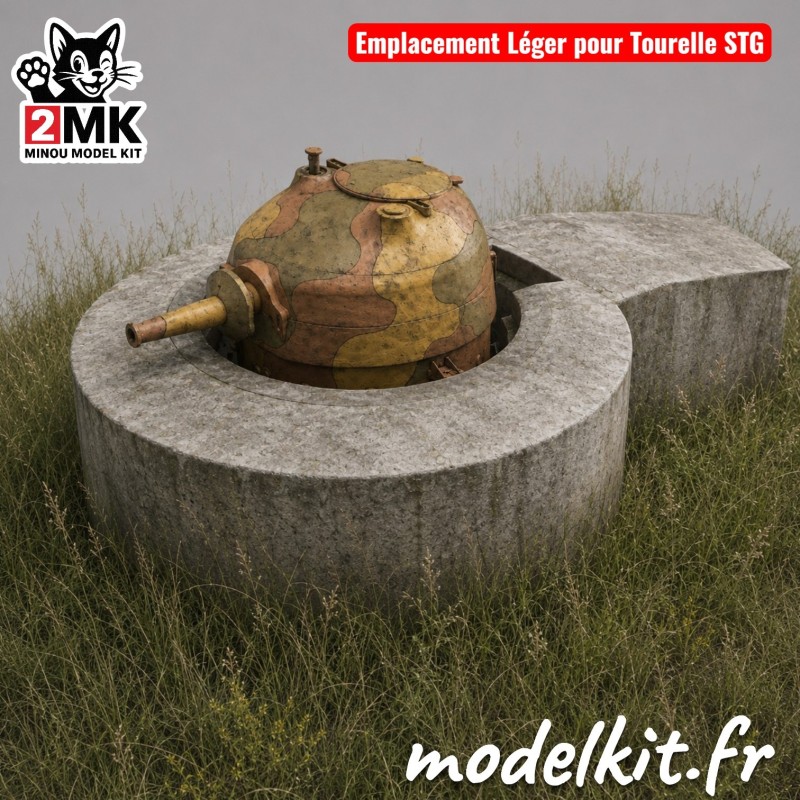 1:72 - WW2 Turret STG STG MOD35 / 37 y LISTEGIO LIGERÍA