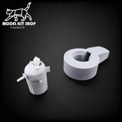 1:72 - WW2 Removable Turret Stg Mod35 / 37 & Lightweight