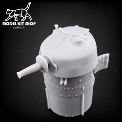1:72 - WW2 Turret rimovibile STG Mod35 / 37 e posizione leggera