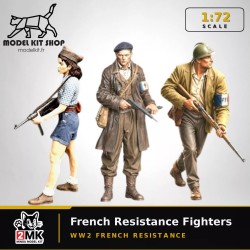 1:72 - WW2 Résistants Français