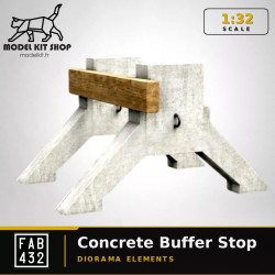 1:32 - Heurtoir en Béton