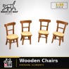 1:35 - Chaises en bois