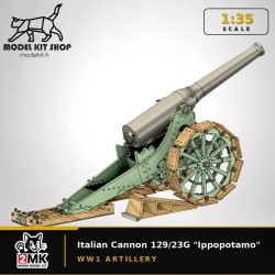 1:35 - Canon Italien 129/23G "Ippopotamo"