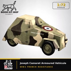 1:72 - WW2 Véhicule Blindé de la Résistance "Joseph Camaret"