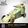 1:43 - WW1 - Automitrailleuse Russe "Mgebrov-Renault"