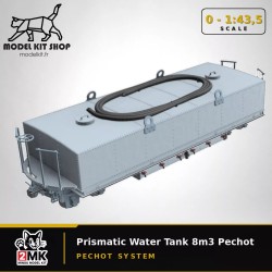 0 (1:43.5) - Citerne à Eau Prismatique de 8m3 Pechot