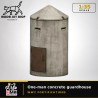 1:35 - WW2 - Guérite béton pour un seul homme