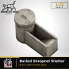 1:72 - WW2 - Guérite béton pour un seul homme enterrée